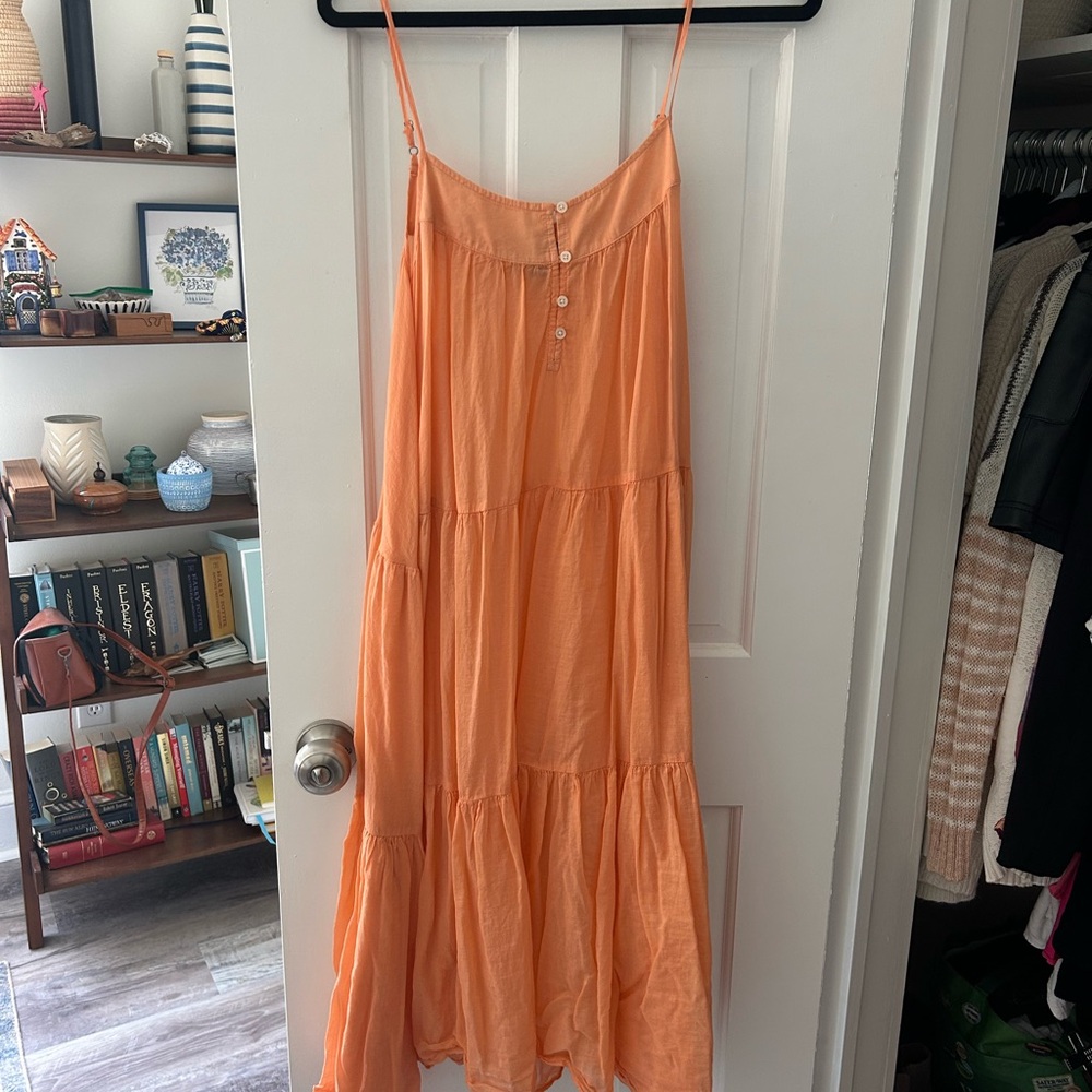 J. Crew Peach Sleeveless Dress